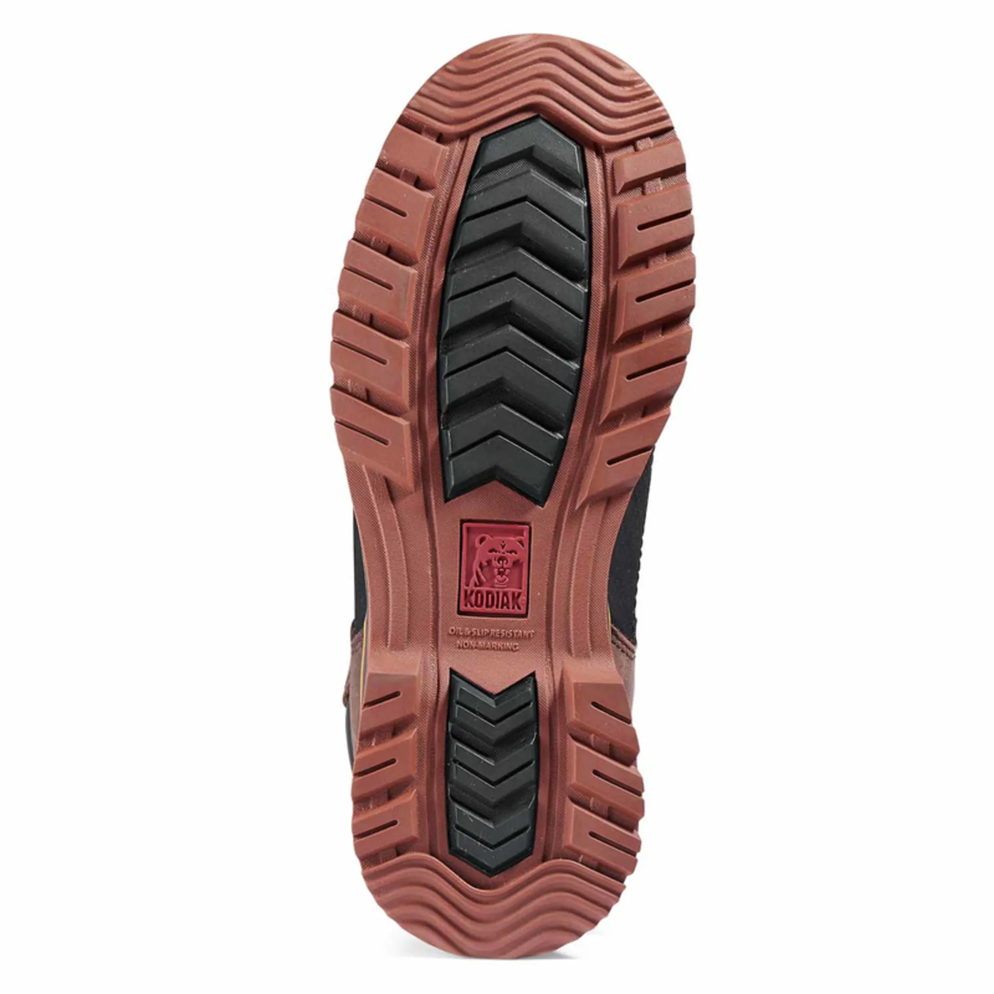 Kodiak Women's 6" Greb Classic Safety Work Boots, Waterproof Leather, Steel Toe & Composite Plate, Slip-Resistant, ComfortZone® Footbed | Sizes 5-11